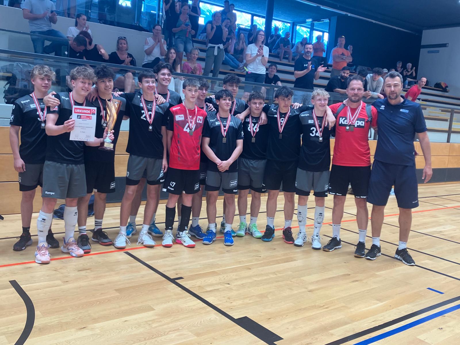 U18 Burschen gewinnen sensationell Bronze bei der ÖMS in Innsbruck