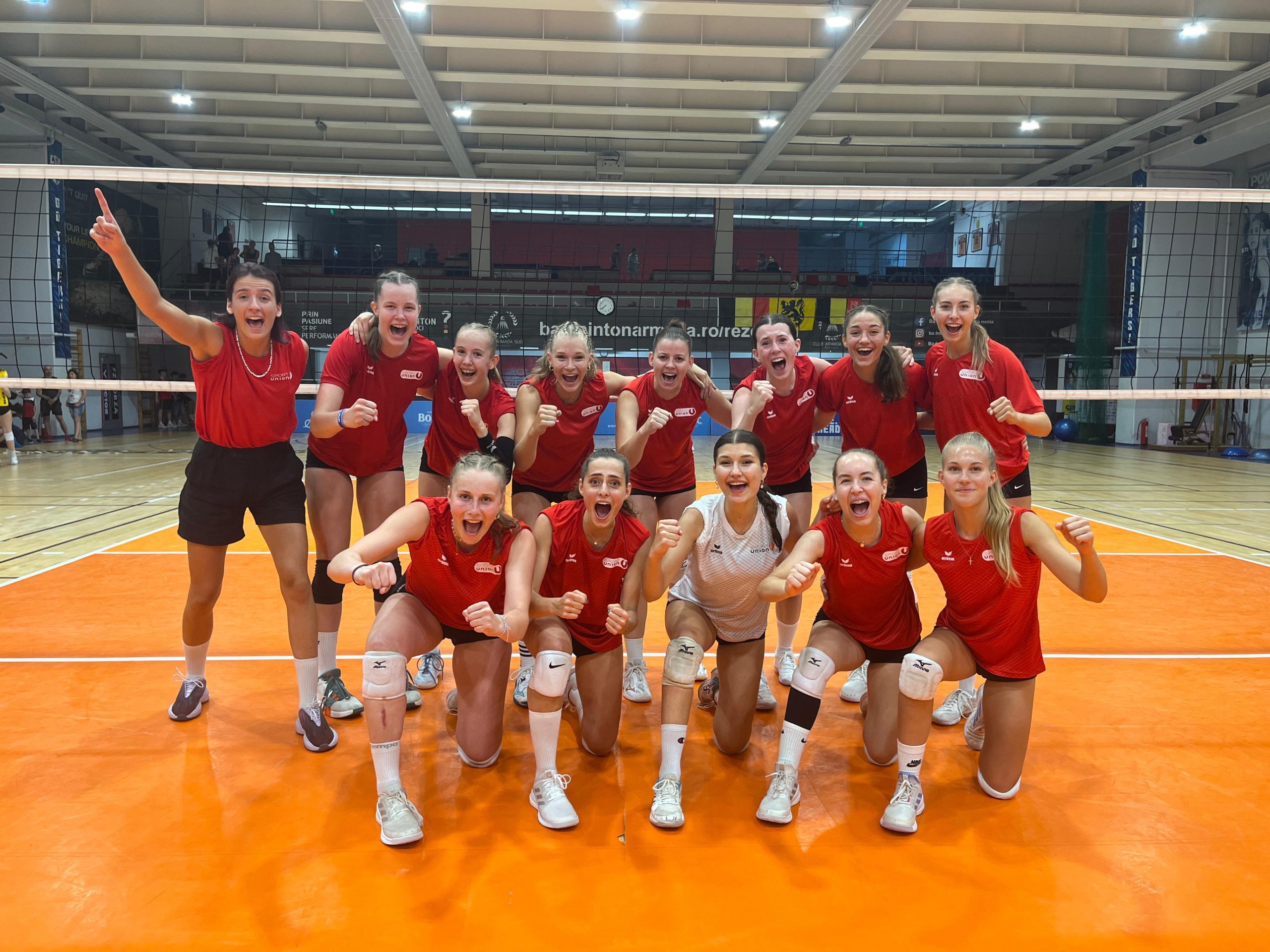 Waldviertler Volleyballerinnen holen mit Sportunion-Nationalteam Silber bei den FICEP-Games